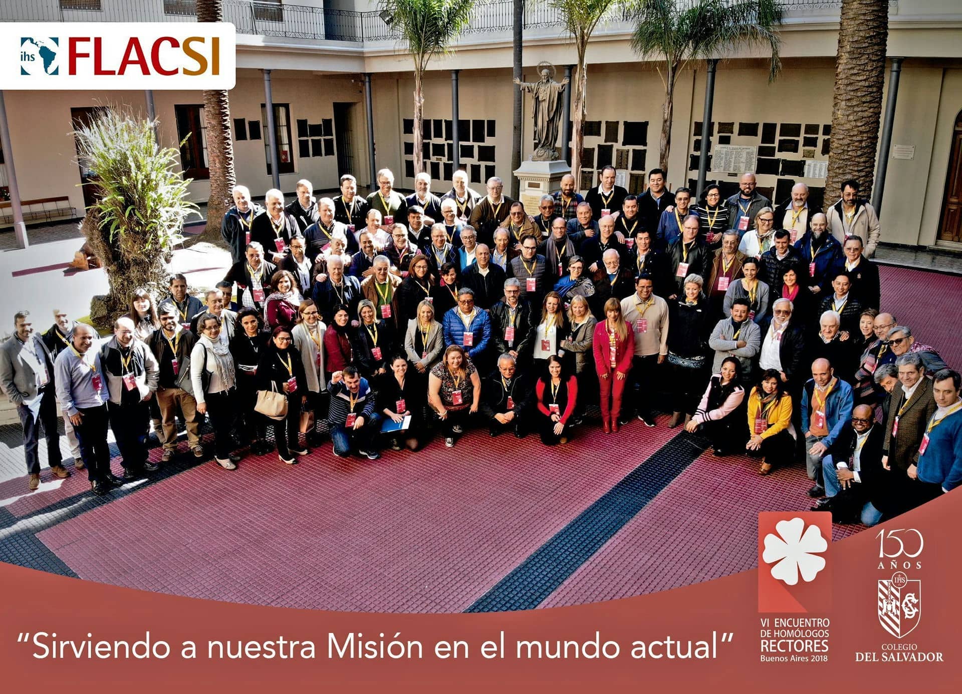 Material sobre el VI Encuentro de Rectores FLACSI 2018 en Buenos Aires, Argentina