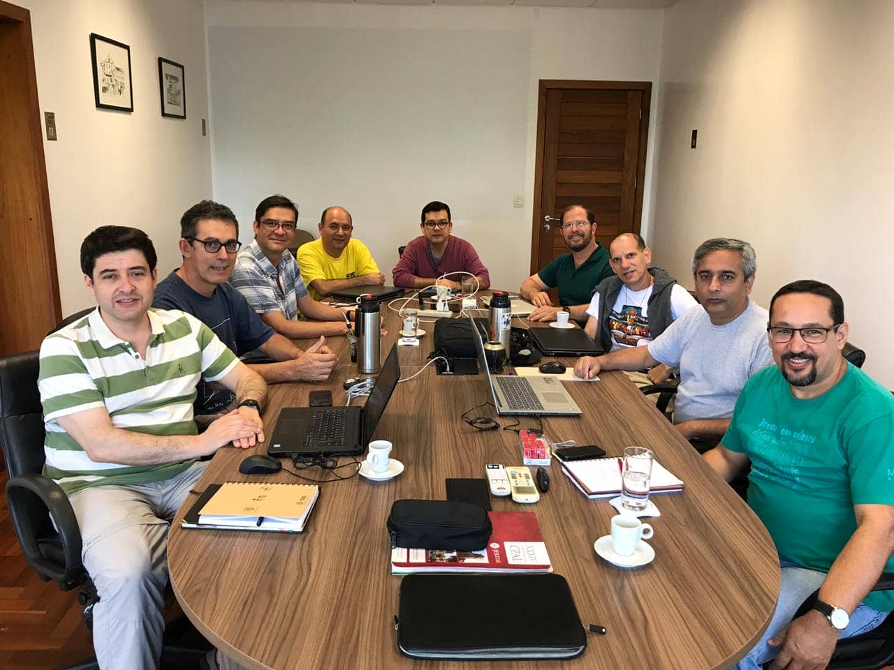 Maestros de novicios reunidos en Porto Alegre - Brasil
