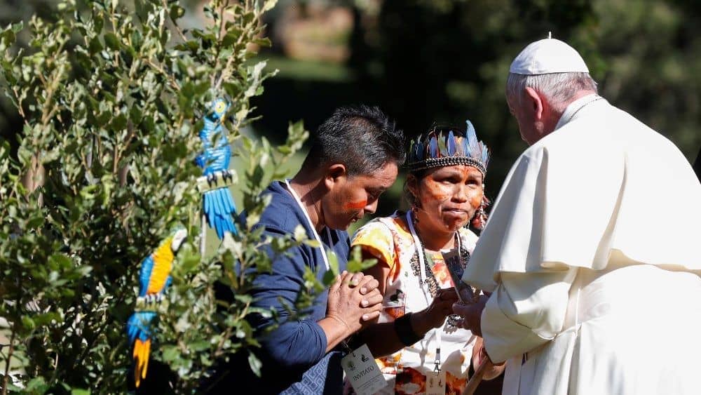 El Papa consagró el Sínodo para la Amazonía a San Francisco de Asís