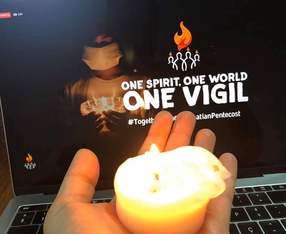 Una vigilia de oración de Pentecostés une a la familia global ignaciana