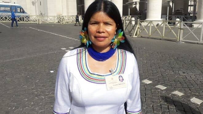 Entrevista con Patricia Gualinga representante de los pueblos indígenas en la Conferencia Episcopal de la Amazonía