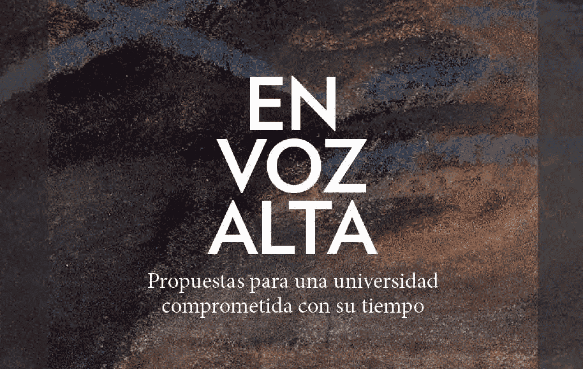  “En voz alta, propuestas para una universidad comprometida con su tiempo” por: p. David Fernández, S.J.