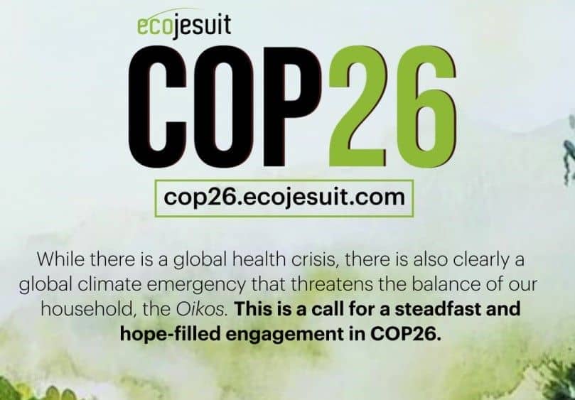 Ecojesuit lanza web rumbo a la COP26 
