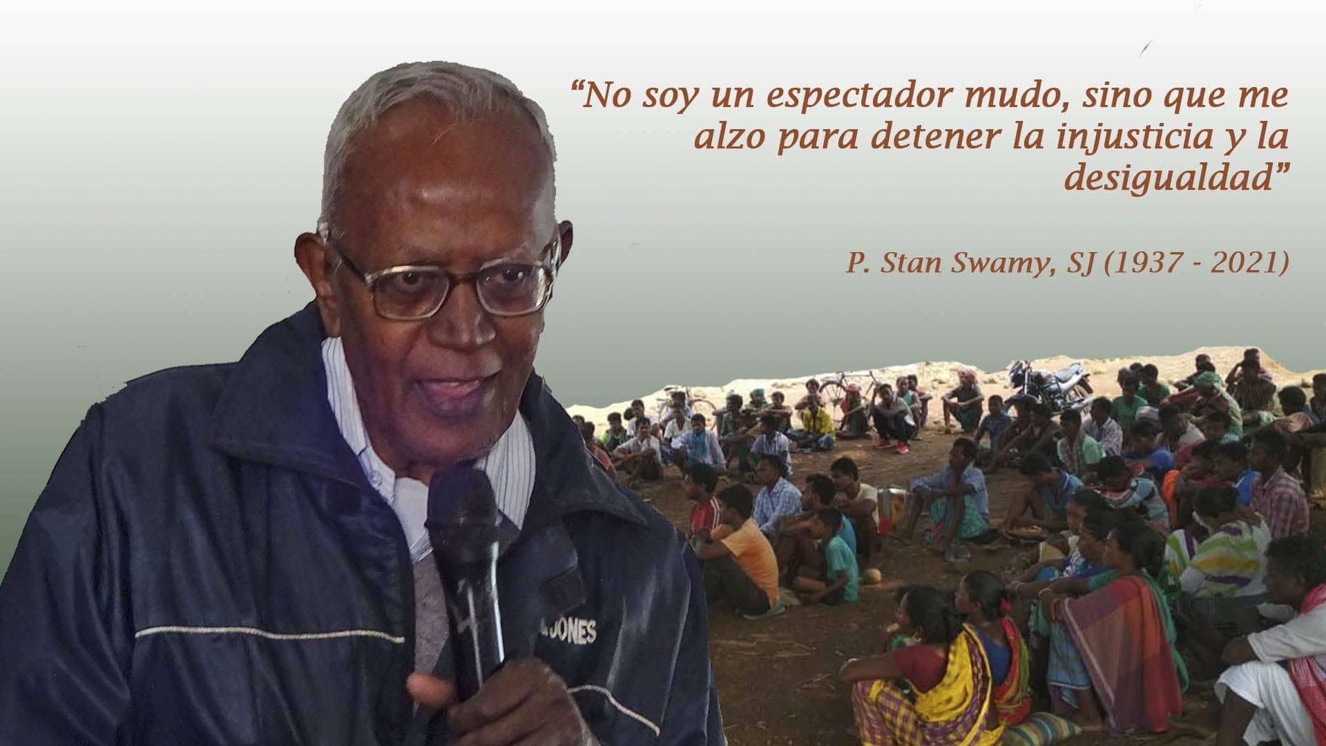 P. Stan Swamy descansa en la Casa del Padre