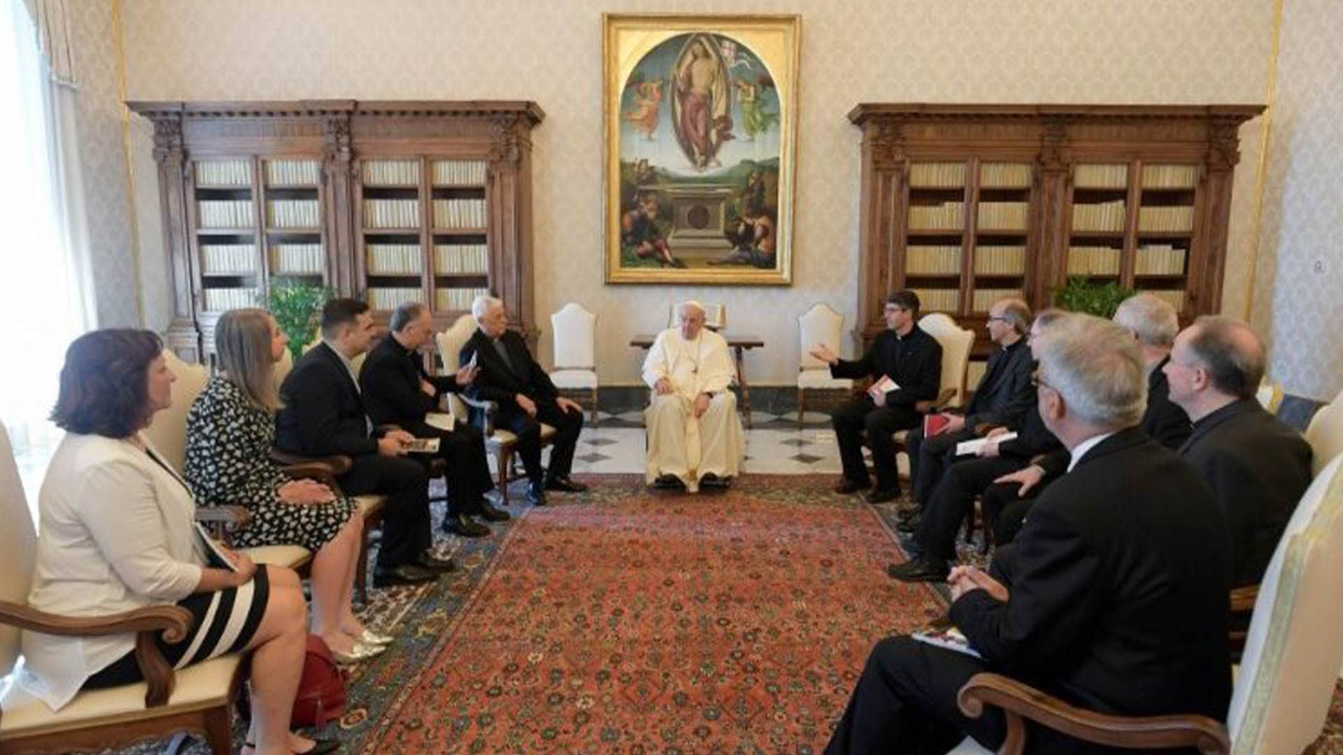 Directores de revistas SJ de Europa se reúnen con Francisco