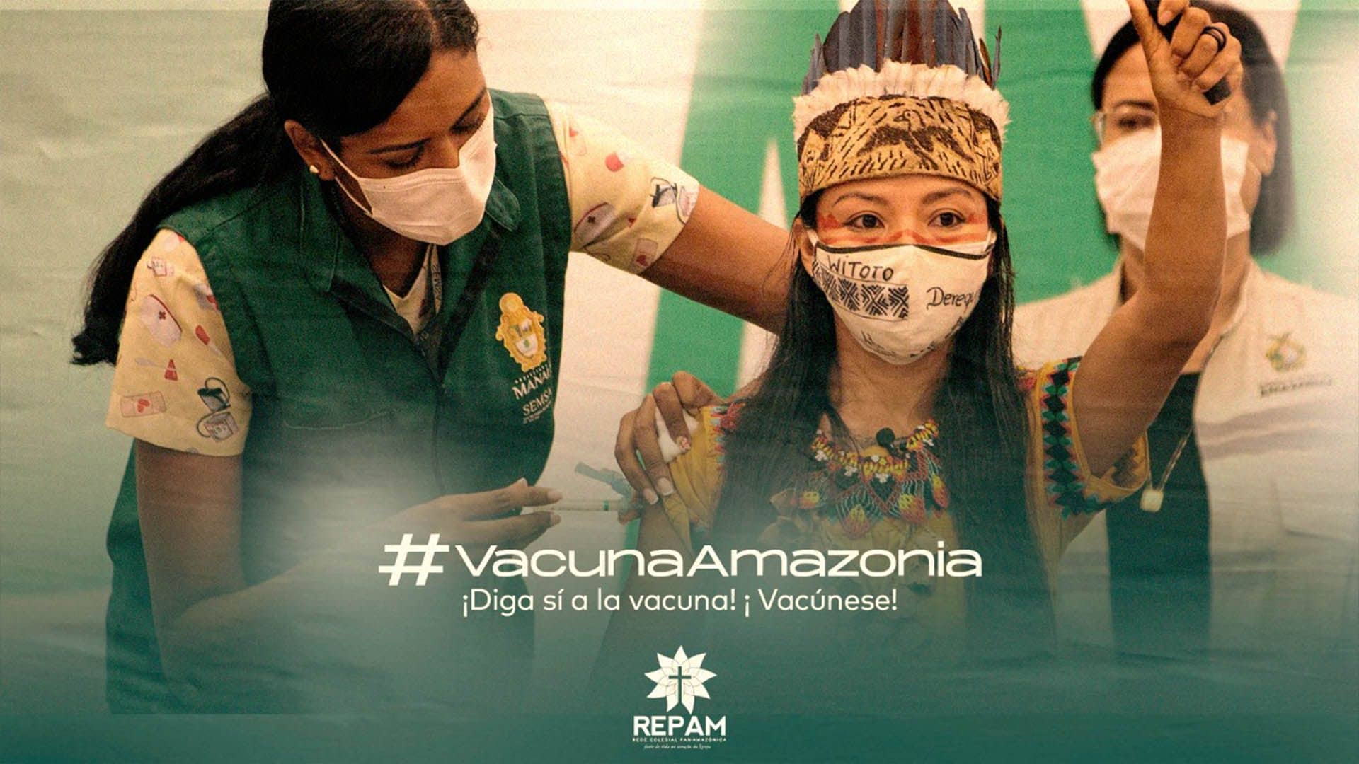 #VacunaAmazonia, la campaña de la REPAM