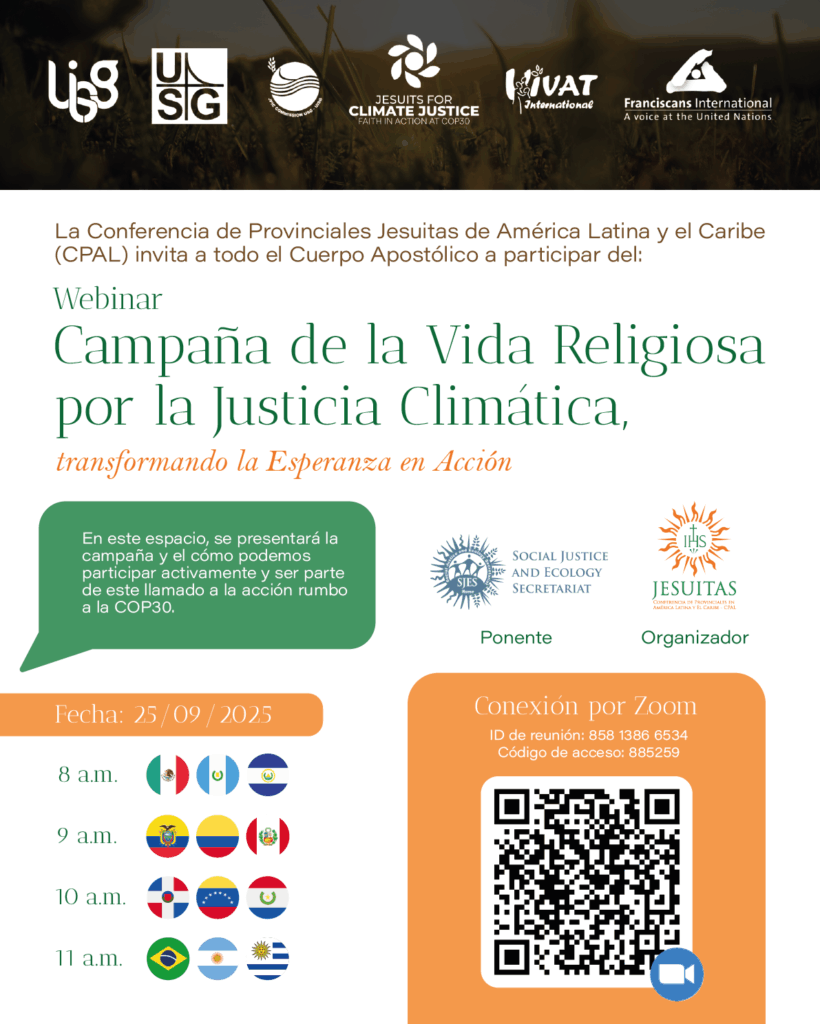 Webinar Campaña - Ecojesuit - Cop 30